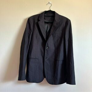 John Varvatos Star USA Striped 3 Button Sports Career Blazer. Size: 38R